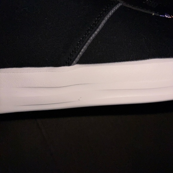 Hey Dude Karina Duo Textile Black Sneakers - Size W12 - NWT - Picture 5 of 6